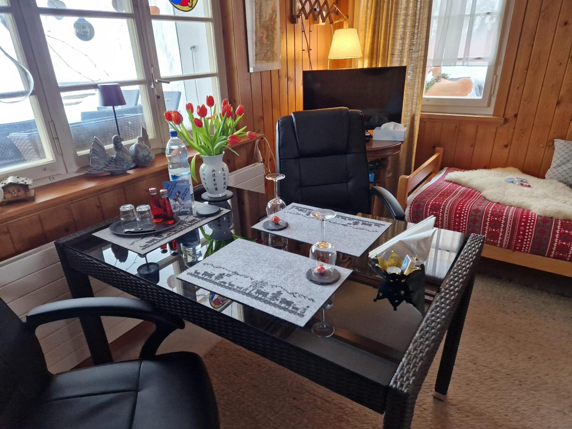Chalet Gotthelf Gartenstudio, Ferien Mit Hund Αντελμπόντεν Εξωτερικό φωτογραφία